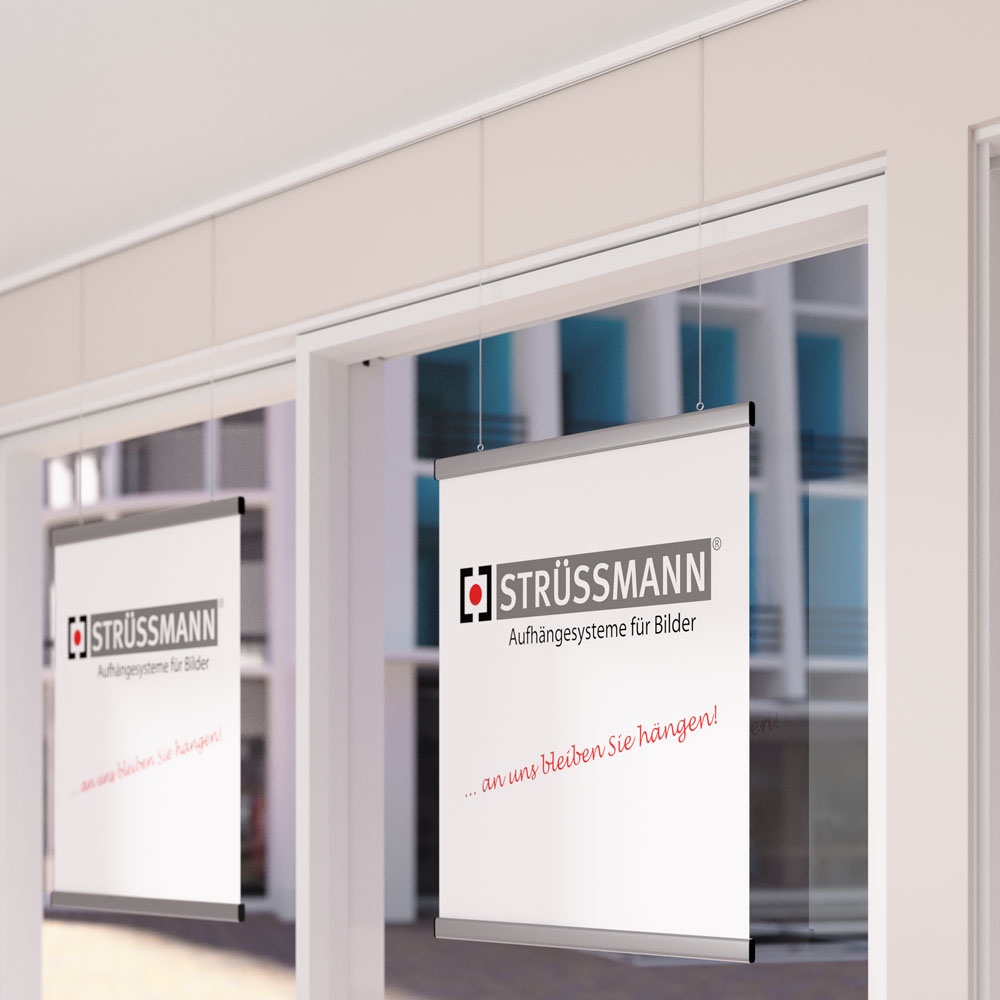 ShopDeckenschienen günstig kaufen » Bilderschienen zur Deckenmontage